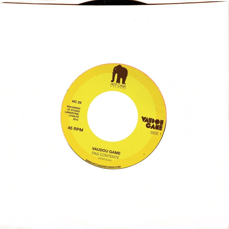 Vaudou Game - Pas Contente / Lazy Train 12" Maxi