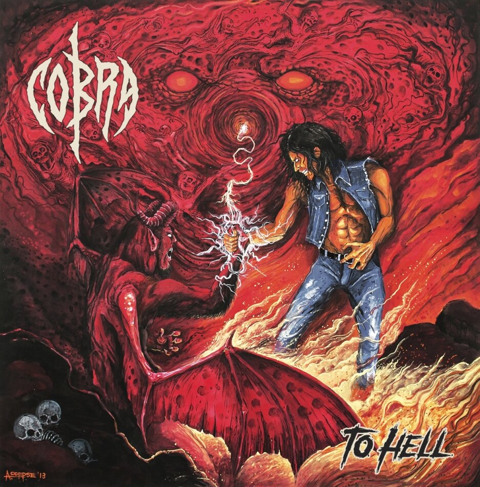 Cobra (Hard Rock) - To Hell - Red Vinyl LP