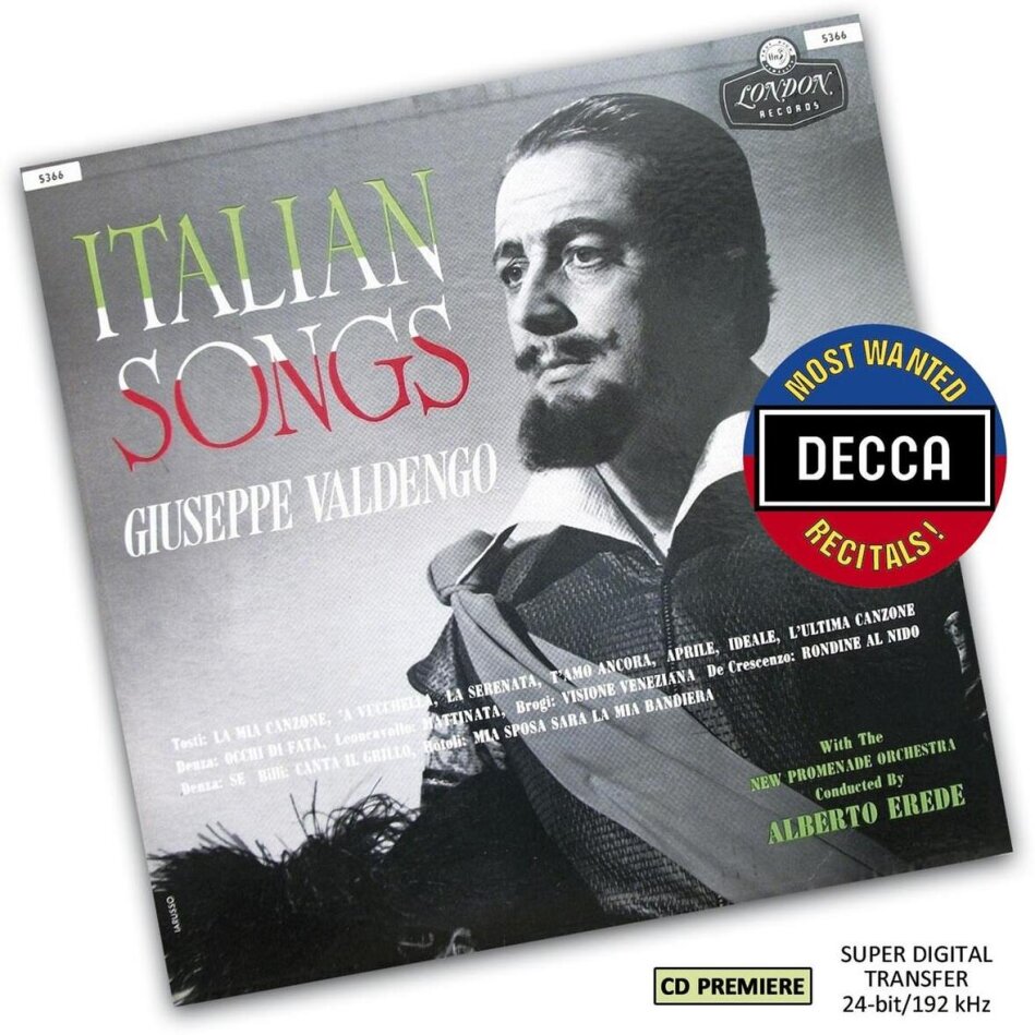Giuseppe Valdengo - Italian Songs