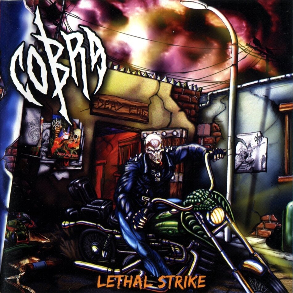 Cobra (Mad Cobra) - Lethal Strike - Orange Vinyl LP
