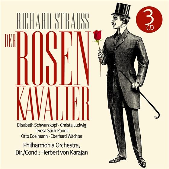 Christa Ludwig, Teresa Stich-Randall, Otto Edelmann, Eberhard Wächter, … - Der Rosenkavalier 3 CDs