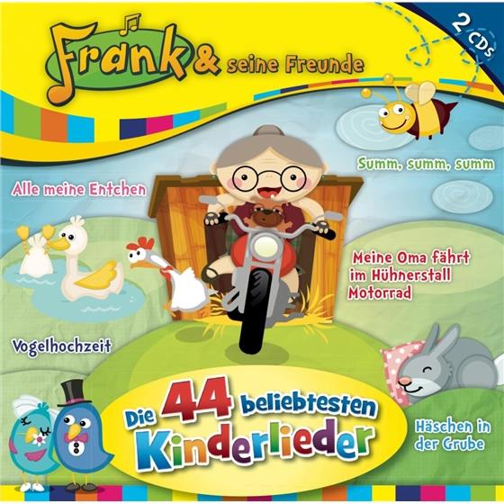 Frank Und Seine Freunde - Die 44 Beliebtesten Kinderlieder 2 CD