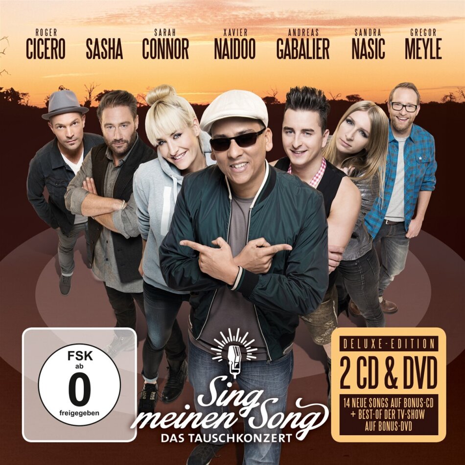Sing Meinen Song - Das Tauschkonzert (Xavier Naidoo) - Vol. 1 Édition Deluxe, 2 CD + DVD
