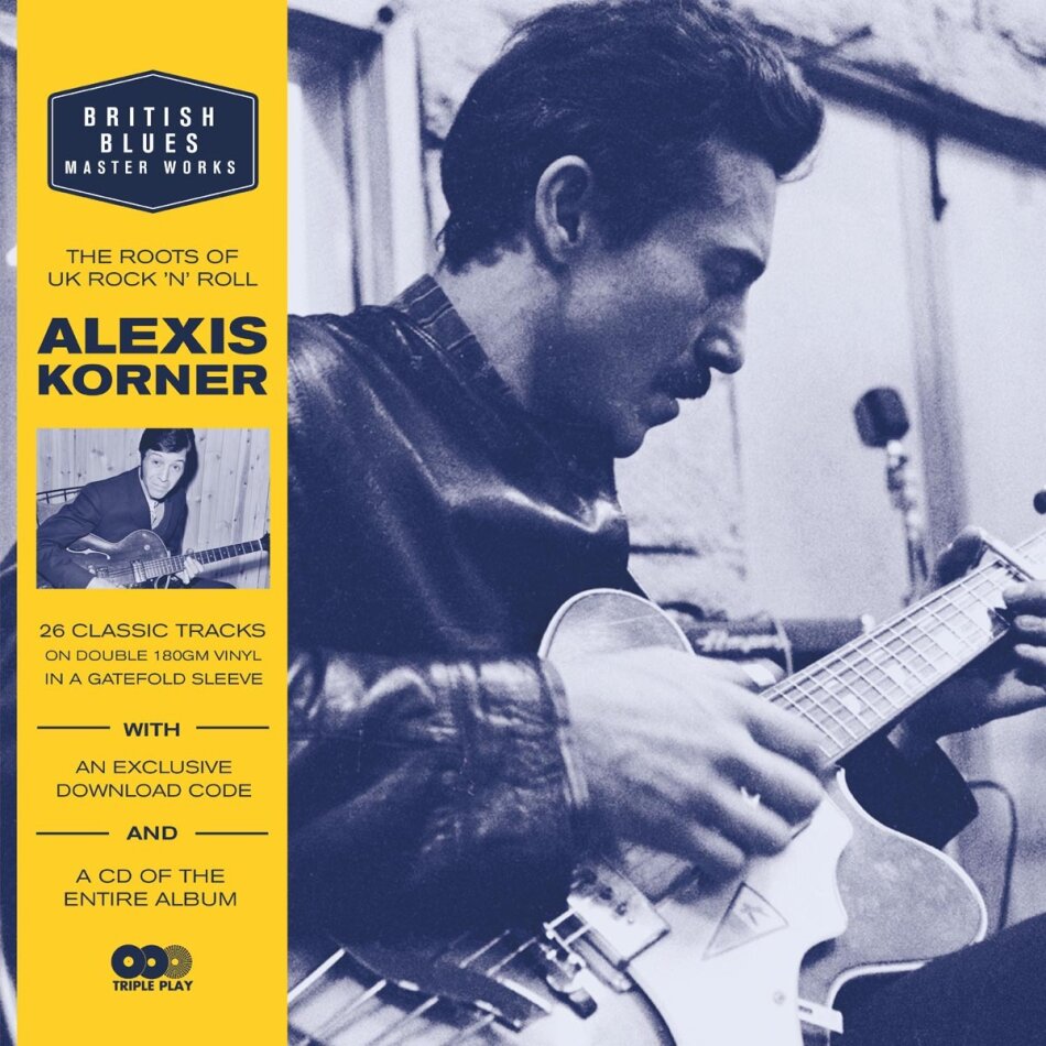 Alexis Korner - British Blues 2 LP + CD