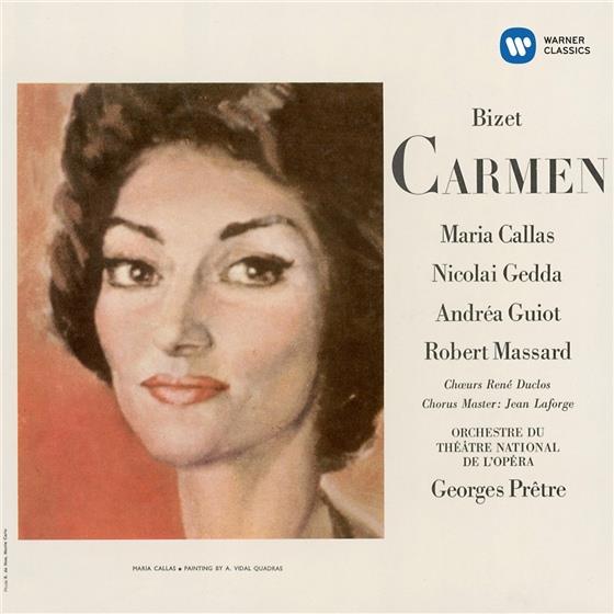 Nicolai Gedda, Andrea Guiot, Claude Duclos, Georges Bizet (1838-1875), … - Carmen 1964 - 1964 - Remastered 2014 Remastered, 2 CDs