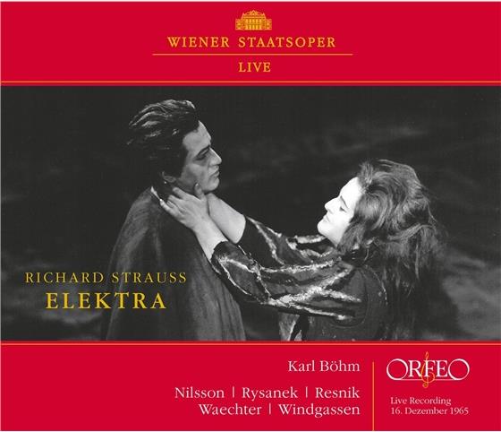 Regina Resnik, Leonie Rysanek, Wolfgang Windgassen, Richard Strauss (1864-1949), … - Elektra - Live Wiener Staatsoper 16. Dezember 1965 2 CD
