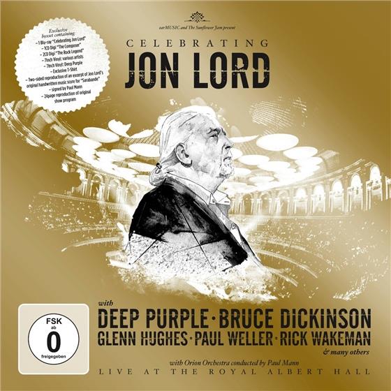 Deep Purple & Friends - Celebrating Jon Lord - At The Royal Albert Hall - Boxset 3 CDs + Blu-ray + 2 LPs