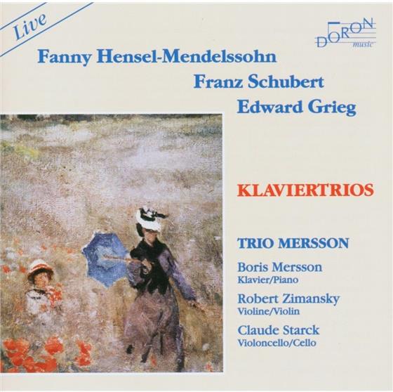 Trio Mersson, Franz Schubert (1797-1828), Fanny Hensel-Mendelssohn (1805-1847), Edvard Grieg (1843-1907), … - Klaviertrios