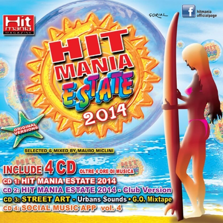 Hit Mania Estate 2014 - Various - Limited Edition Limited Edition, 4 CDs