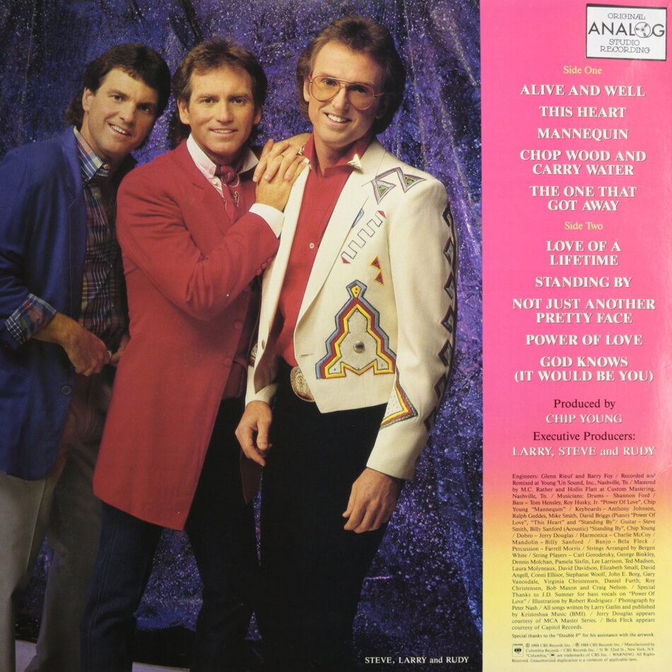 Larry Gatlin & Gatlin Brothers - Alive And Well Livin In The Land Of Dreams LP