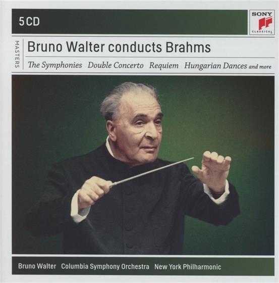Johannes Brahms (1833-1897) & D - Bruno Walter Conducts Brahms 5 CDs