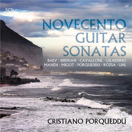 Biberian, Cavallone, Migot, Baev, Manen, … - Novecento Guitar Sonatas 5 CDs
