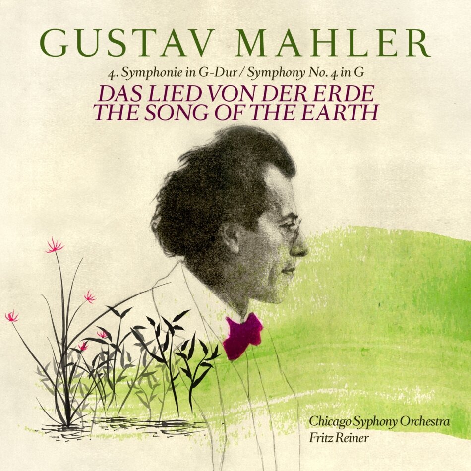 Gustav Mahler (1860-1911) & Fritz Reiner - Symphonie Nr. 4 - Das Lied Von Der Erde 2 CDs