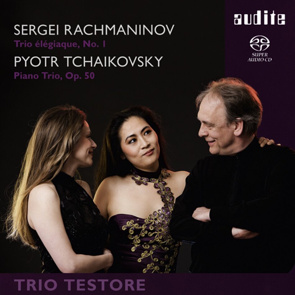 Trio Testore, Sergej Rachmaninoff (1873-1943), Peter Iljitsch Tschaikowsky (1840-1893), Franziska Pietsch, … - Trio Elegiaque Nr. 1 / Klaviertrio op.50 SACD
