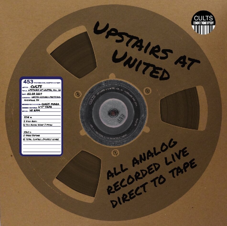 Cults - Upstairs At United 10 LP