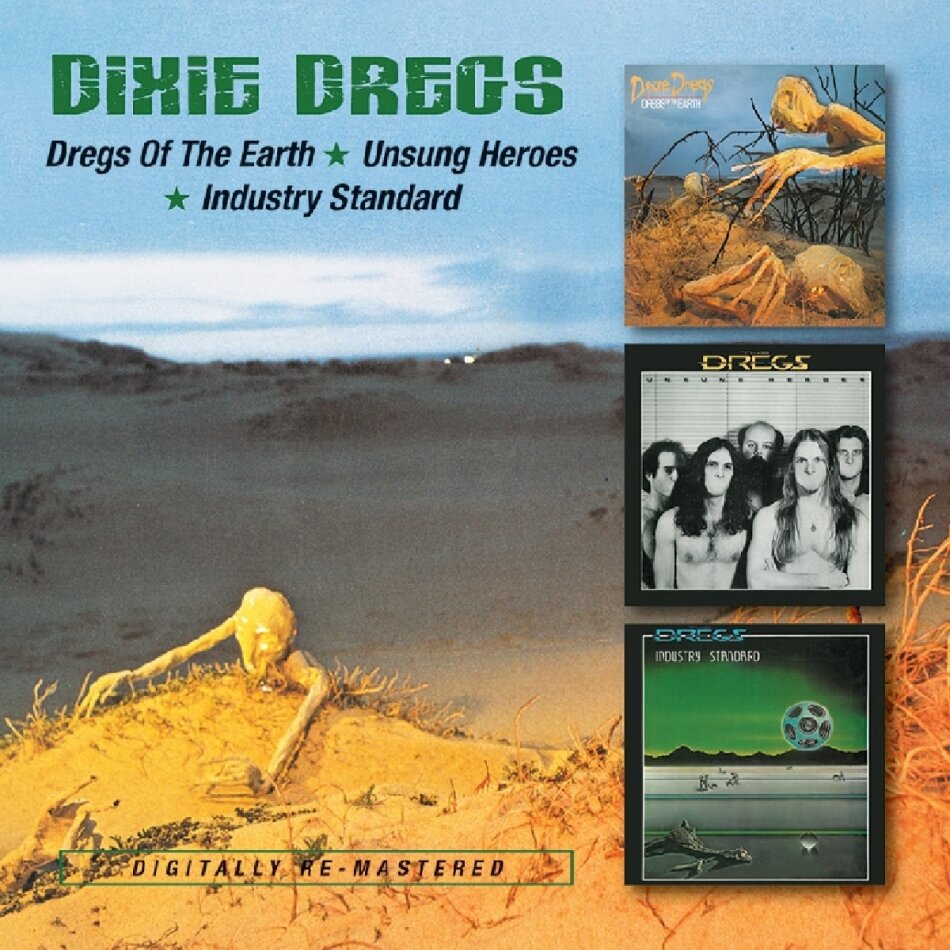 Dixie Dregs - Dregs Of The Earth/Unsung Heroes/Industry Standard 2 CDs
