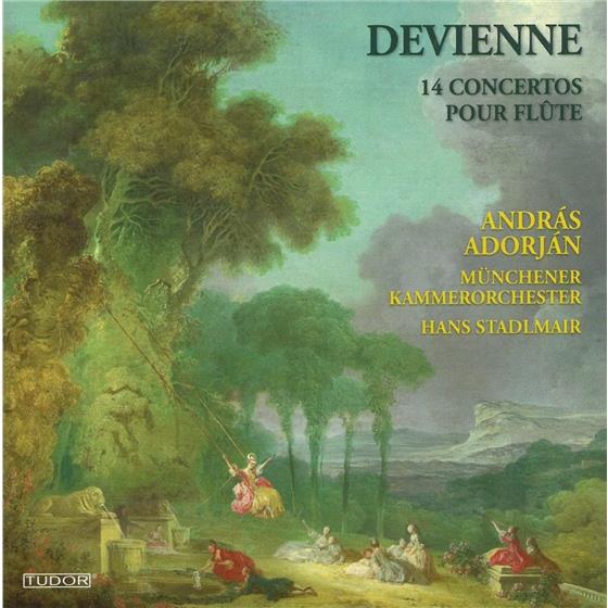Marianne Henkel, Francois Devienne, Hans Stadlmair, András Adorján & Münchener Kammerorchester - 14 Flötenkonzerte - 14 Flute Concertos - 14 Concertos Pour Flute Et Orchestre - Sinfonia Concertante 4 CD