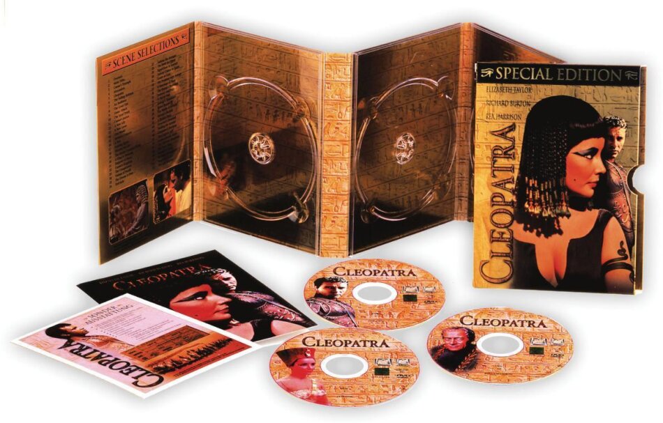 Cleopatra (1963) Special Edition, 3 DVDs