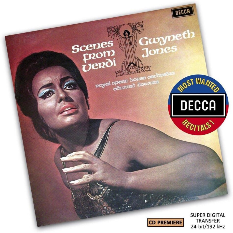 Gwyneth Jones, Giuseppe Verdi (1813-1901), Edward Downes & Orchestra of the Royal Opera House - Scenes From Verdi