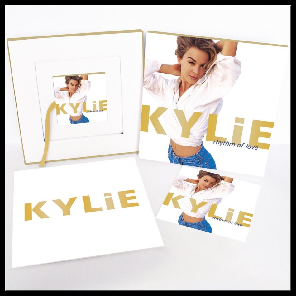 Kylie Minogue - Rhythm Of Love - Collectors Edition, Picture Disc, 6 x Postcard Versione Rimasterizzata, LP + 2 CD + Libro