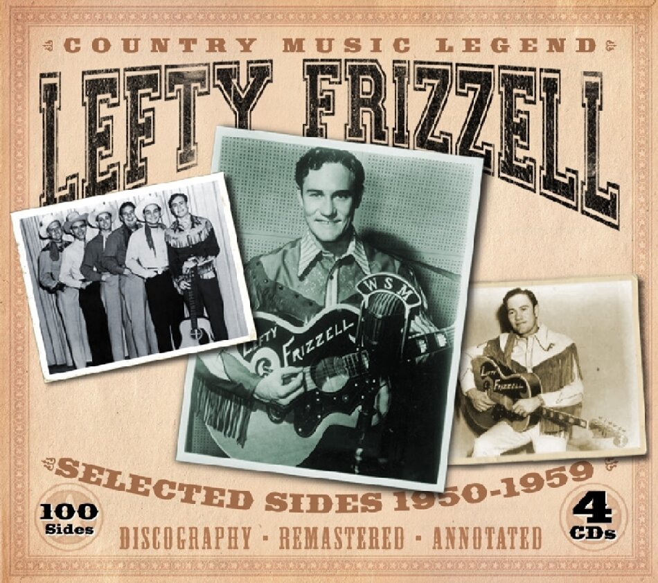 Lefty Frizzell - Country Music Legend 4 CDs