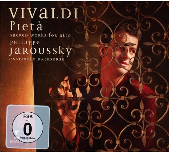 Antonio Vivaldi (1678-1741), Philippe Jaroussky & Ensemble Artaserse - Pietà - Sacred Works CD + DVD