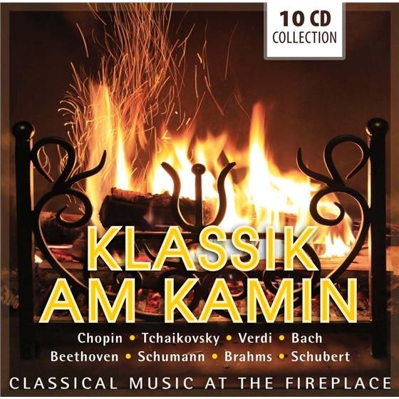 Frédéric Chopin (1810-1849), Peter Iljitsch Tschaikowsky (1840-1893), Giuseppe Verdi (1813-1901), Johann Christian Bach (1735-1782), … - Klassik Am Kamin - Classical Music At The Fireplace 10 CDs