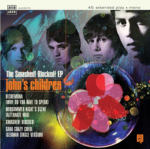 John's Children - Smashed! Blocked! EP - 7 Inch 7" Single