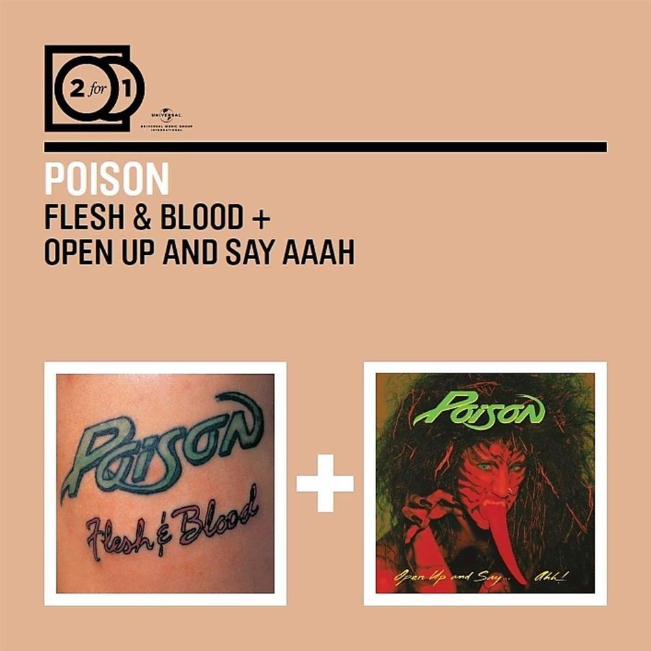 Poison - Flesh & Blood/Open Up & 2 CD
