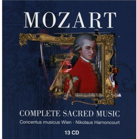 Wolfgang Amadeus Mozart (1756-1791), Nikolaus Harnoncourt & Concentus Musicus Wien - Complete Sacred Music 13 CD