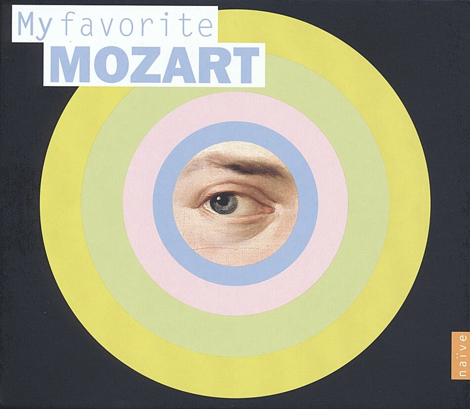 Wolfgang Amadeus Mozart (1756-1791), Howard Griffiths, Emmanuel Krivine, Rinaldo Alessandrini, … - My Favorite Mozart 4 CDs