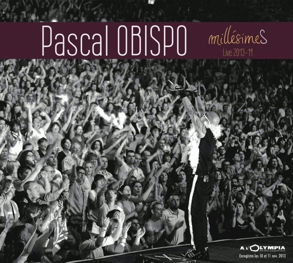 Pascal Obispo - Millésimes - Live 2013-14 CD + DVD
