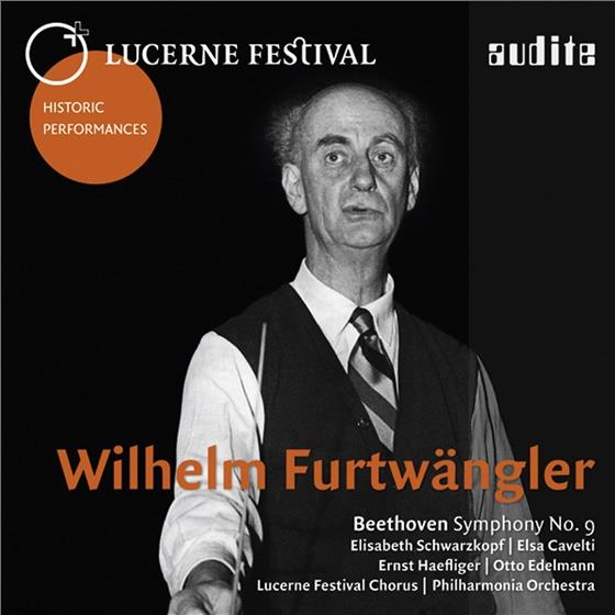 Ludwig van Beethoven (1770-1827), Wilhelm Furtwängler, Elisabeth Schwarzkopf, Elsa Cavelti, … - Symphonie 9 - Lucerne Festival 1954