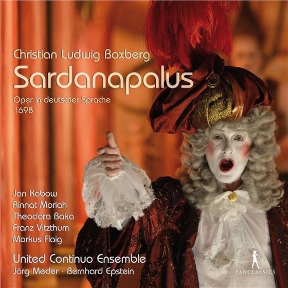 Christian Ludwig Boxberg 1670-1726, Jörg Meder, Bernhard Epstein, Rinnat Moriah, Cornelia Samuelis, … - Sardanapalus 3 CDs