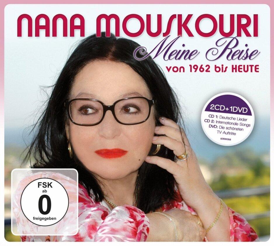 Nana Mouskouri - Meine Reise - Von 1962 Bis Heute Limited Edition, 2 CDs + DVD