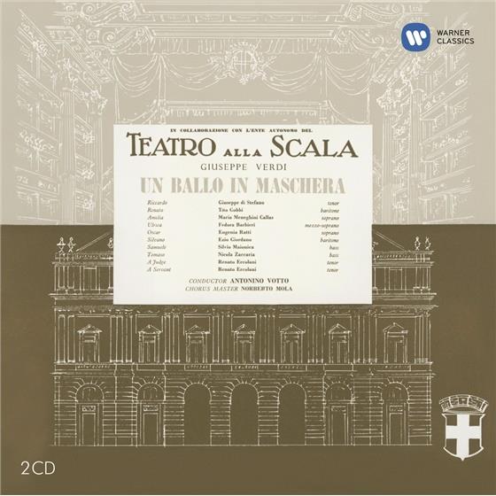 Stefano, Gobbi, Otsm, Giuseppe Verdi (1813-1901) & Maria Callas - Un Ballo In Maschera - Remastered 2014 Remastered, 2 CDs