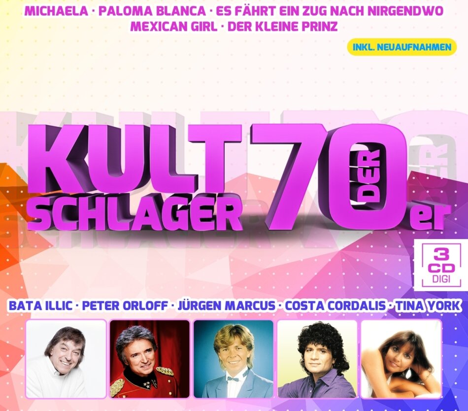 Kultschlager Der 70Er - Various - Euro Trend 3 CD