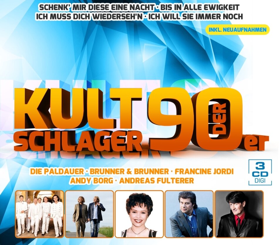 Kultschlager Der 90er - Various - Euro Trend 3 CD