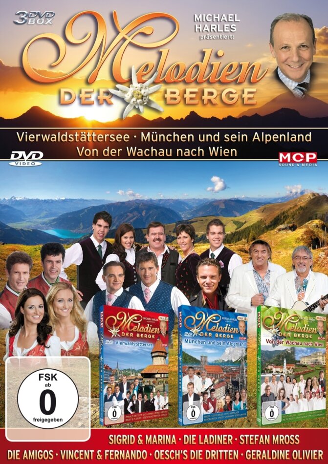 Melodien Der Berge - Vierwaldstättersee, Alpenland 3 CD