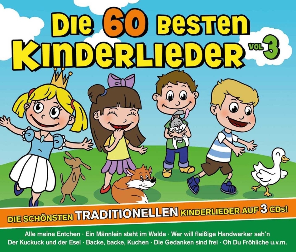 Familie Sonntag - Die 60 Besten Kinderliede 3 CDs