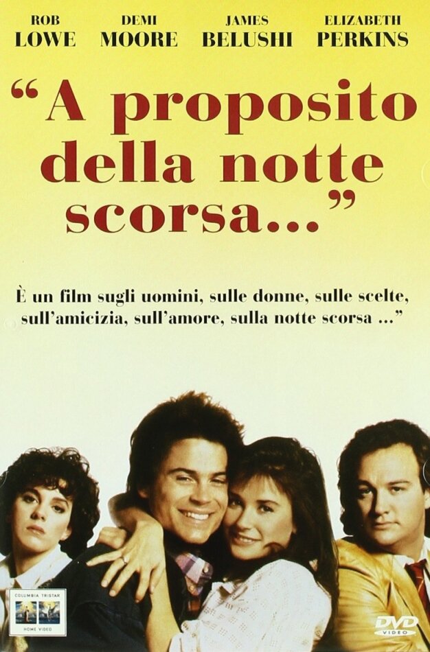 A proposito della notte scorsa (1986)
