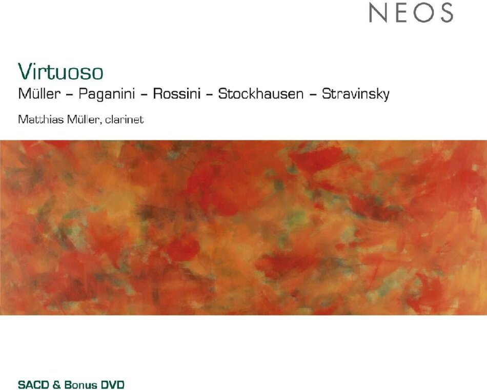 Matthias Muller, Gioachino Rossini (1792-1868) & Pagan - Virtuoso 2 SACDs