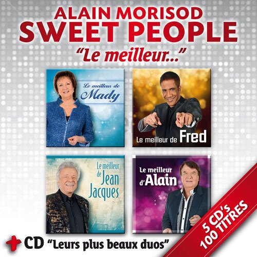 Alain Morisod & Sweet People - Coffret "Le Meilleur..." 5 CDs
