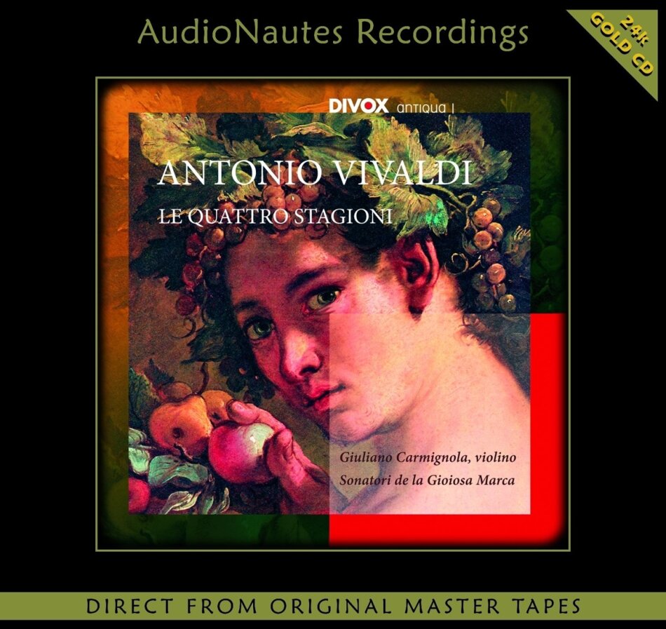 Antonio Vivaldi (1678-1741) - Quattro Stagioni - 24 KT Gold