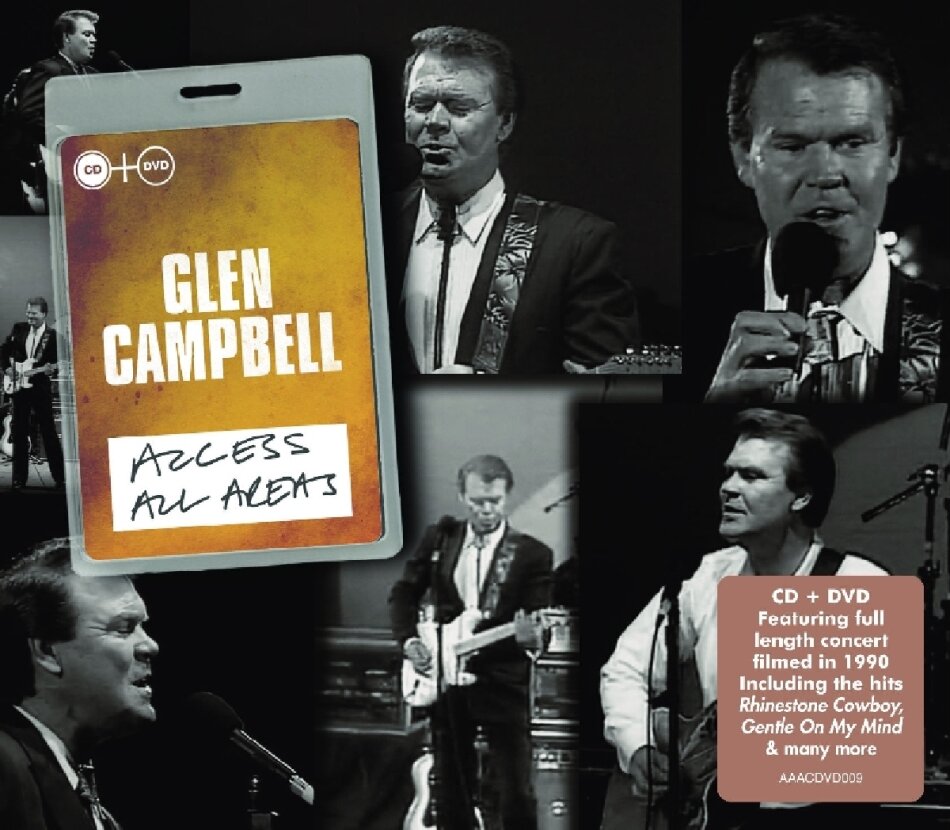Glen Campbell - Access All Areas CD + DVD