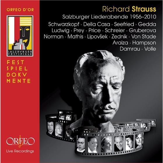 Elisabeth Schwarzkopf, Della Casa, + & Richard Strauss (1864-1949) - Salzburger Liederabende 1956-2010 2 CD