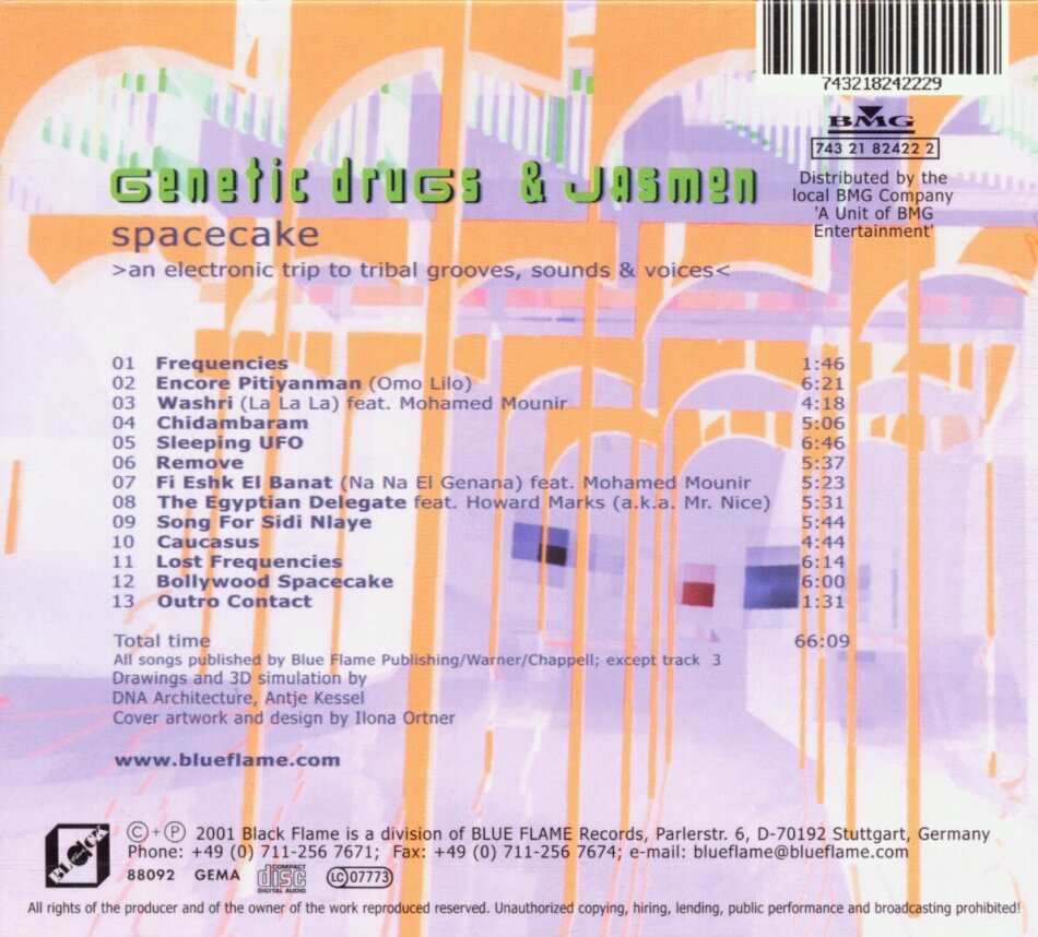 Genetic Drugs & Jasmon - Spacecake New Version