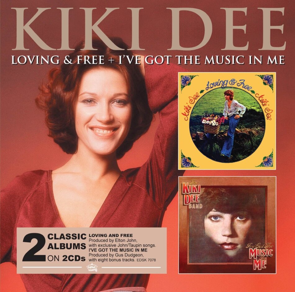 Kiki Dee - Loving And Free/I've Got The Music In Me 2 CDs