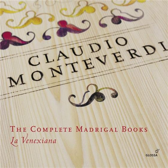 La Venexiana, Claudio Monteverdi (1567-1643) & Claudio Cavina - Complete Madrigal Books 12 CDs