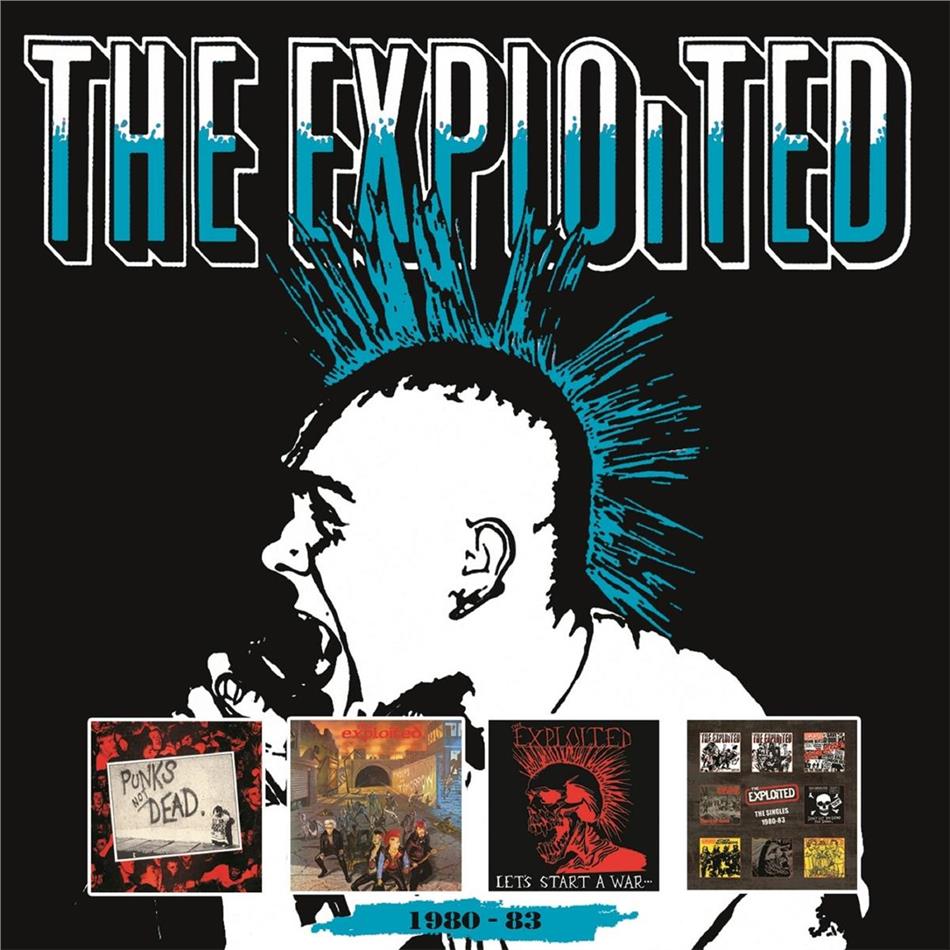The Exploited - 1980-83 4 CD